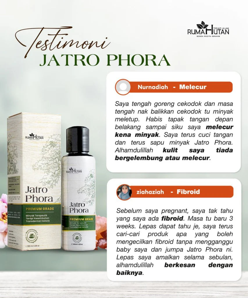 Minyak Jatro Phora | Rumah Hutan