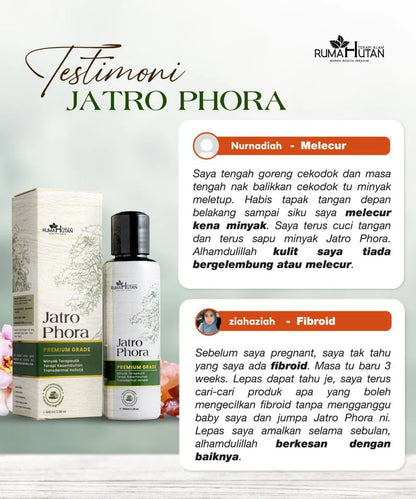 Minyak Jatro Phora | Rumah Hutan